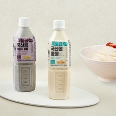 맑은물에 국산콩 콩물과 풍국면 콩국수 키트, 1세트