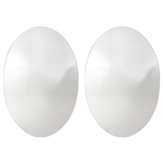 可拼貼壓克力鏡面貼/鏡子, 橢圓形 無框