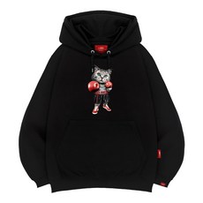 L.LAMO 3H 拳擊貓 連帽T恤