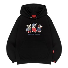 Elamo 3H Ready 小狗連帽衫