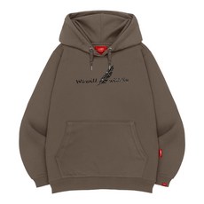 Elamo 3H 壓紋羽毛連帽衫