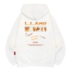 L.LAMO 字母燙金連帽長袖衛衣 LMTO3H-81