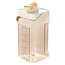 帶龍頭冷水壺 3.5L 超大容量 耐溫-20~100度, 白色, 1個