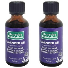 Thursday Plantation 星期四農莊 精油 薰衣草, 50ml, 2瓶