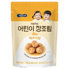 베베쿡 처음먹는 어린이 장조림 메추리알, 100g, 1개