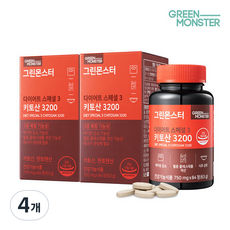 GREEN MONSTER Diet Special 3幾丁聚醣3200補充錠, 84顆, 4盒