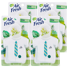 Air Fresh 衣櫃用除臭劑 清新草本香 正裝, 32g, 4個