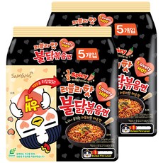 Buldak Ramen 火辣雞肉風味鐵板炒麵 1/2辣 140g, 10包