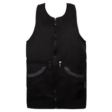 ROSA HOME 點點背心圍裙 XL, 黑色, 1個