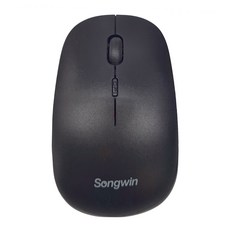 Songwin 尚之宇 巧手無線光學滑鼠 2.4gHz 10 x 6 x 3.5cm 55g, CY-BT150, 黑色