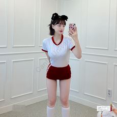 日式學校體育短袖短褲運動服套裝