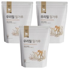 Gompyo Woori小麥粉, 900g, 3包