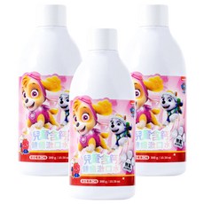 Lab52 齒妍堂 兒童含鈣健齒漱口水 汪汪隊聯名款 綜合莓果, 獨家10倍鈣配方 強化護齒, 全食品級成分, 300g, 3瓶