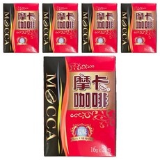 MOCCA 摩卡 三合一咖啡 原味, 16g, 20包, 5盒