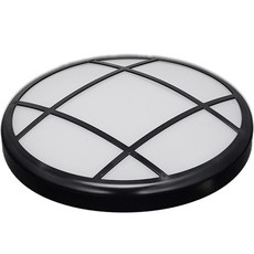 LED外牆燈30W黑色圓形燈泡顏色, 單色