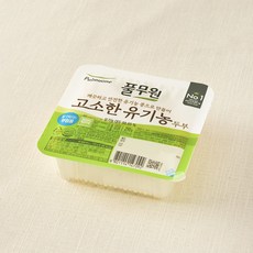 풀무원 고소한 유기농 두부 부침용, 290g, 1개