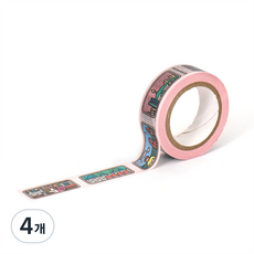 제로퍼제로 마스킹 테이프 15mm x 7m, 서울, 4개