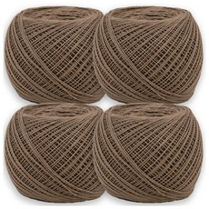 鴕鳥牌 Gujeong 編織線 純棉 40支, 122 棕色