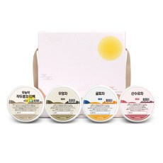 단심 건강차 4종 선물세트, 1세트, 작두콩차 10p + 우엉차 10p + 귤피차 10p + 산수유차 10p