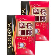 MOCCA 摩卡 三合一咖啡 原味, 16g, 20包, 2盒