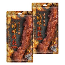 唯豐 我的小新乾 手工炙燒培根肉乾 50年獨家秘方醬料 黑胡椒, 20g, 2包