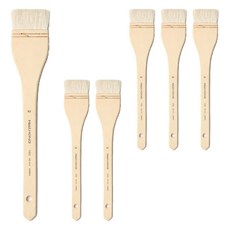 화홍산업 넓은붓 100 빽붓, 2호, 6개