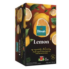 Dilmah 帝瑪 Funtea 檸檬茶 水果茶, 2g, 20入, 1個