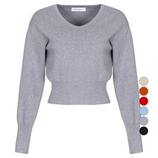 BURU N JUDY 女款V字露臍針織衫 BORJPO509B