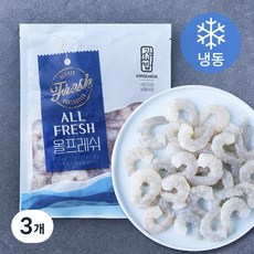 흰다리 새우살 24~32미 (냉동), 3개, 300g