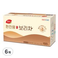 동서 한잔용 보리차, 1.5g, 100개입, 6개