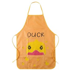 레오빈스 미술용 방수 프리미엄 앞치마, 오리