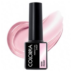 Colorpia 一步式糖漿凝膠美甲, 1個, S056 牡丹, 6g