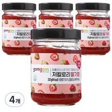 곰곰 저칼로리 딸기잼, 320g, 4개