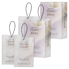 Martigue 香氛袋車用芳香劑2入, 花漾牡丹, 2套