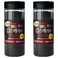 복이네먹거리 국산 고소한 검은깨가루, 100g, 2개