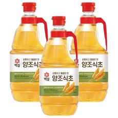 CJ BEKSUL 白雪 釀造醋, 3個, 1.8L