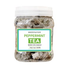 薄荷茶包, 1.5g, 100包, 1罐