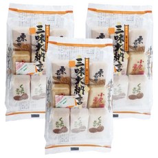 幸福堂 三味大納言 最中餅, 126g, 3個