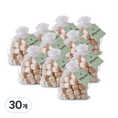 친환경편백아트 편백칩 방향 주머니 소, 45g, 30개