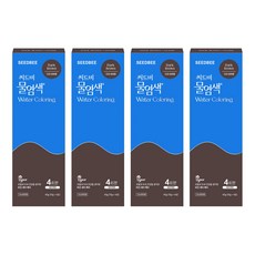 SEEDBEE Season 2水性染髮劑, Dark Brown, 4盒