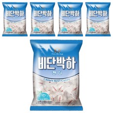 CROWN 皇冠 經典薄荷糖, 140g, 5袋