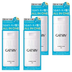 GATSBy 男士全效清新保濕乳 all in one, 4個, 150ml