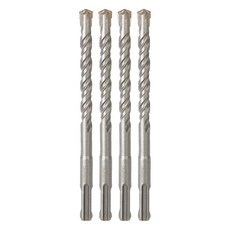 WORKPRO SDS鑽頭 4刃 8 x 210 mm WP401309, 4個