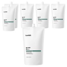 La vikit My Dry 80 家用乾洗劑 補充包, 6個, 480ml