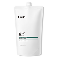 La vikit My Dry 80 家用乾洗劑 補充包, 1個, 480ml