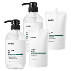 La vikit My Dry 80 專用洗劑 正裝 480ml + 補充包 480ml 套組, 960ml, 2套