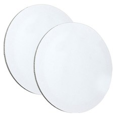 Bellian 專家用美術圓形畫布 2入, 亞麻