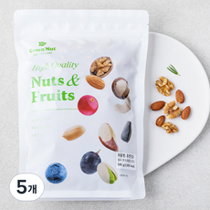 그린너트 듀엣견과, 500g, 5개