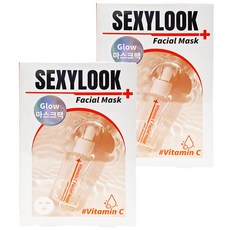 SEXYLOOK 西西露 韓國玻尿酸保濕嫩白原液面膜，27ml一片補水保濕, 5入, 2組