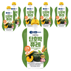 베베쿡 처음먹는 퓨레, 단호박, 80g, 6개